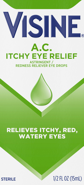 Visine Itchy Eye Relief, A.C.