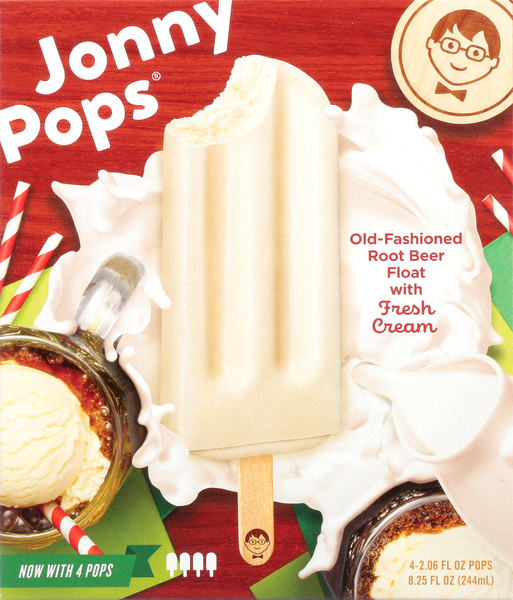 JonnyPops Pops, Old-Fashioned Root Beer Float