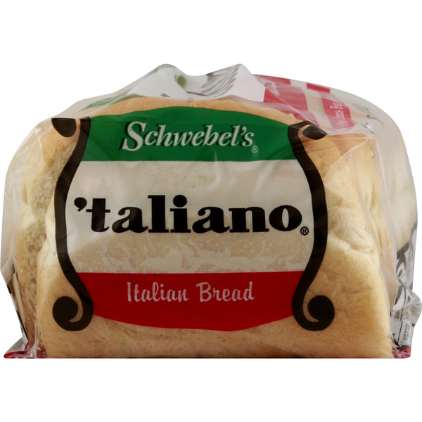 Schwebels Bread, Italian, Taliano, Sliced