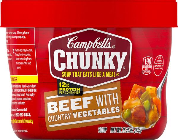 CAMPBELLS Soup, Beef, with Country Vegetables