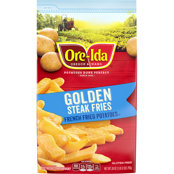 Ore Ida Golden Steak Fries French Fried Potatoes