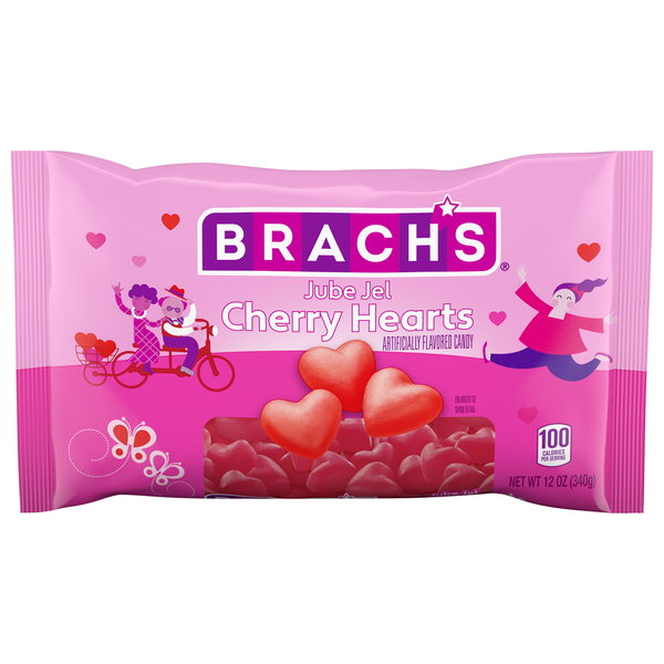BRACHS Candy, Cherry, Jube Jel, Hearts