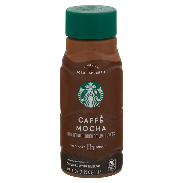 Starbucks Espresso Beverage, Chilled, Caffe Mocha