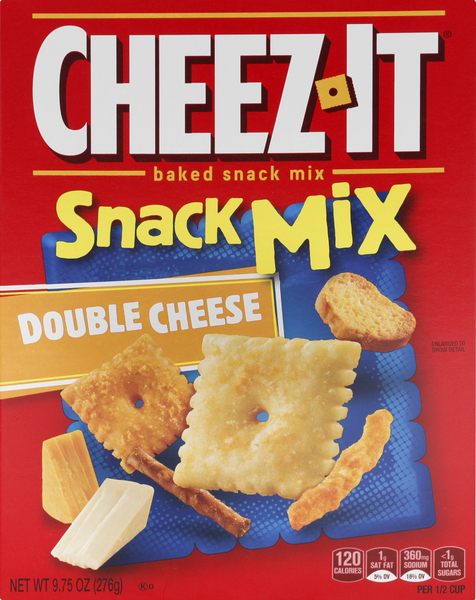 Cheez-It Snack Mix, Double Cheese, Baked