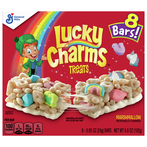 Lucky Charms Treats Bars, Marshmallow