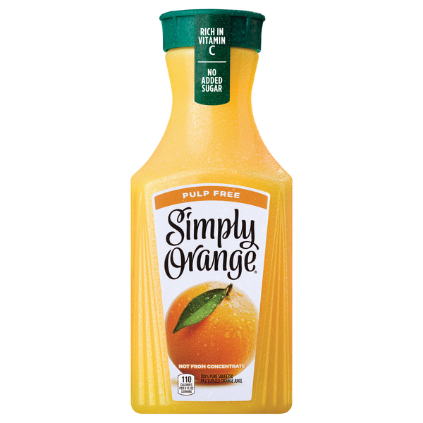 Simply Orange Juice, Pulp Free