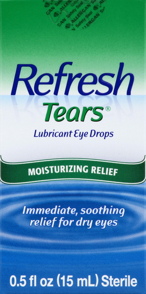 Refresh Eye Drops, Lubricant, Moisturizing Relief
