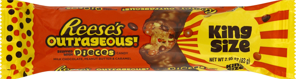 Reese's Candy, Stuffed with Pieces, King Size
