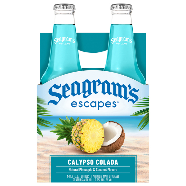 Seagram's Escapes Malt Beverage, Premium, Calypso Colada