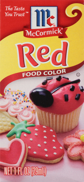 McCormick Red Food Color - 1oz