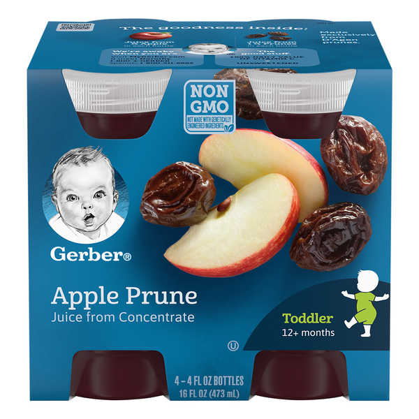 Gerber Juice, Apple Prune, Toddler (12+ Months)