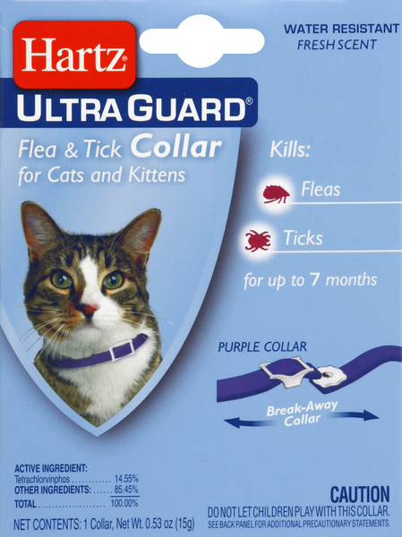 Hartz Flea & Tick Collar, for Cats and Kittens, Purple, Fresh Scent