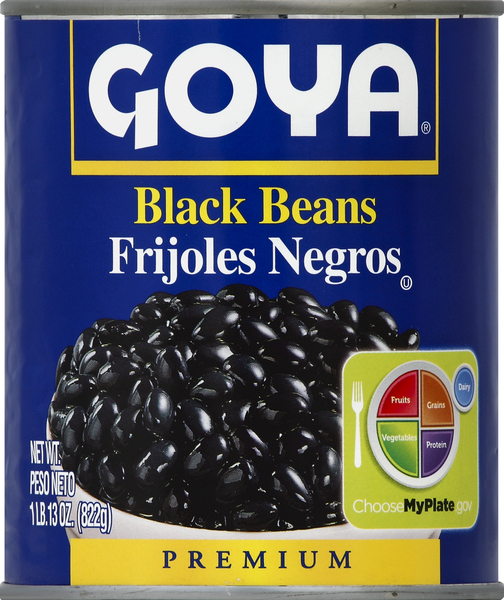 Goya Black Beans, Premium