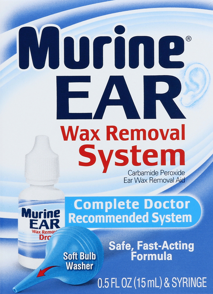 Murine Ear Wax Removal System, Maximum Strength Formula 
