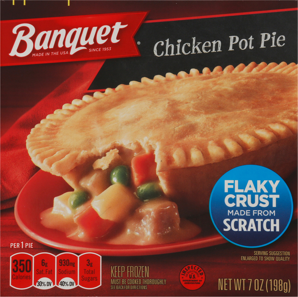 Banquet Pot Pie, Chicken