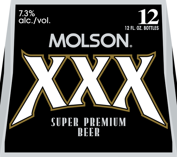 Molson Beer, Super Premium, 12 Pack
