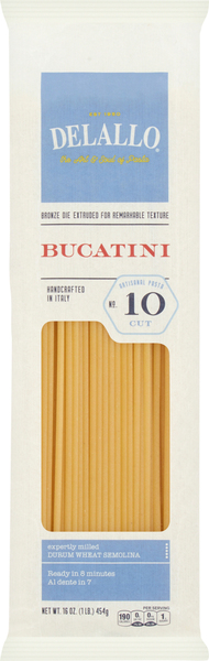 Delallo Bucatini, No. 10 Cut