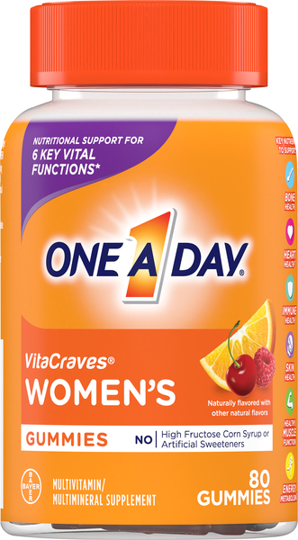 One A Day Multivitamins, Women's, Gummies