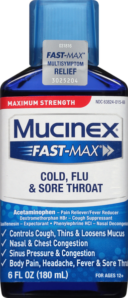 Mucinex Multisymptom Relief, Maximum Strength