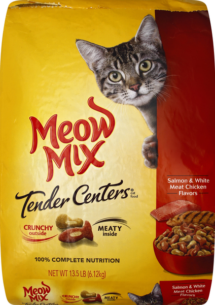 Meow Mix Cat Food, Salmon & White Meat Chicken Flavors