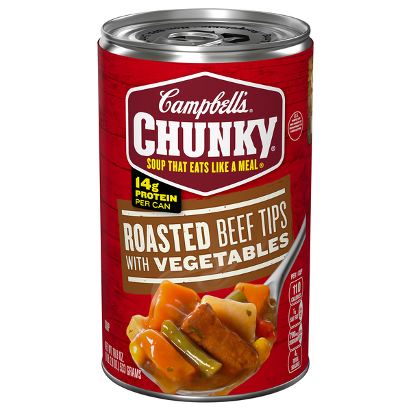 Campbell's Soup, Roasted Beef Tips with Vegetables