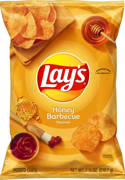 Lay's Potato Chips, Honey Barbecue Flavored