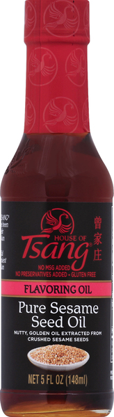 House of Tsang Flavoring Oil, Pure Sesame Seed Oil