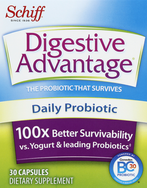 Digestive Advantage Probiotic, Daily, Capsules
