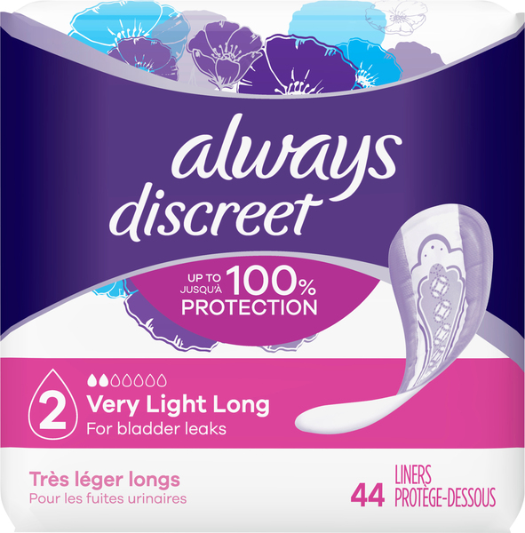 Always Liners, Very Light Long, 2