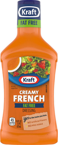 Kraft Creamy French Fat Free Dressing