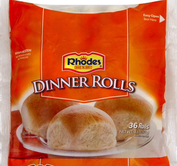 Rhodes Dinner Rolls, Yeast