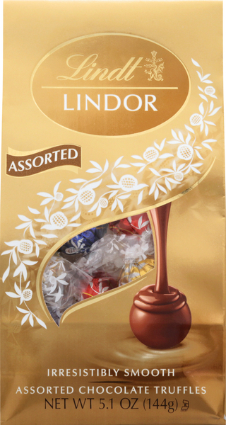 Lindt Lindor Truffles, Chocolate, Assorted