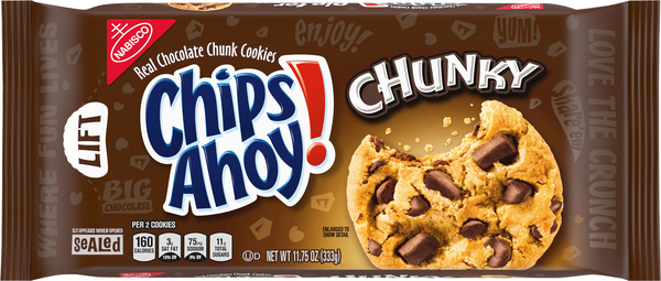 Nabisco Chips Ahoy Real Chocolate Chunk Cookies Chunky