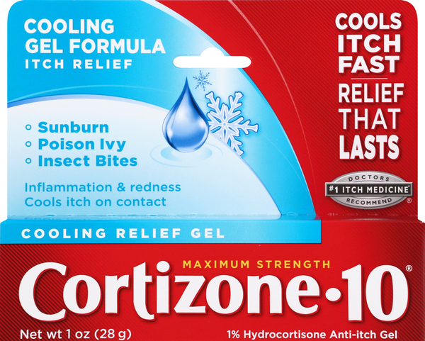 Cortizone-10 Anti-Itch Gel, Maximum Strength, Cooling Gel Formula