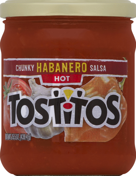 Tostitos Salsa, Chunky Habanero, Hot
