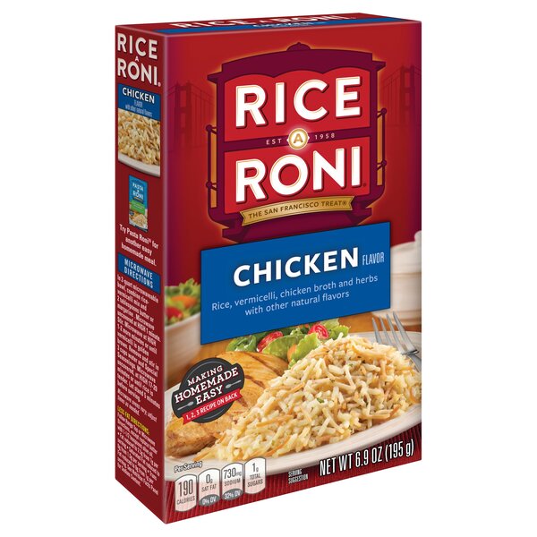 Rice-A-Roni Rice A Roni Rice & Vermicelli Chicken Broth And Herbs Flavor 6.9 Oz