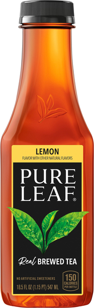 Pure Leaf Pure Leaf Real Brewed Tea Lemon 18.5 Fl Oz Bottle