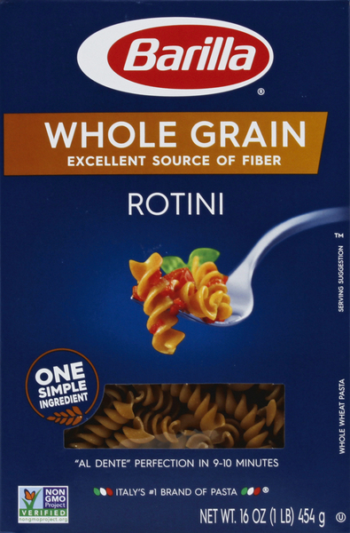 Barilla Rotini, Whole Grain