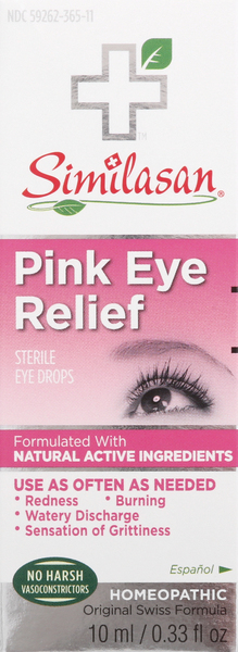 Similasan Pink Eye Relief, Homeopathic