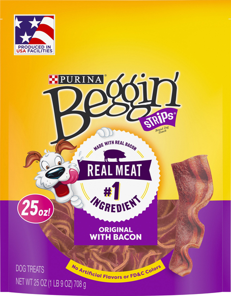 Beggin Dog Treats, Original with Bacon