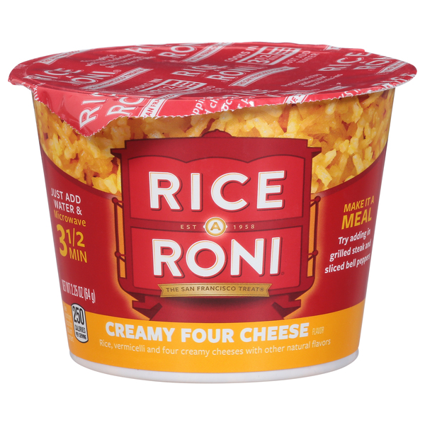 Rice A Roni Rice, Creamy Four Cheese Flavor