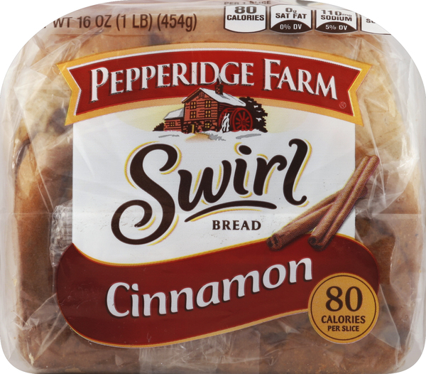 PEPPERIDGE FARM Bread, Swirl, Cinnamon