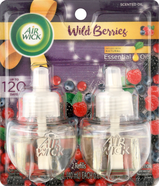 Air Wick Scented Oil Refills, Wild Berries