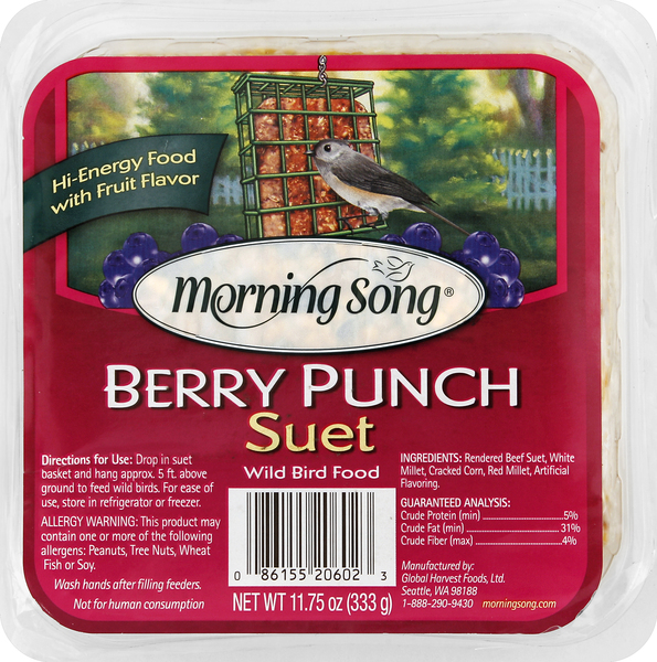Morning Song Berry Punch Suet