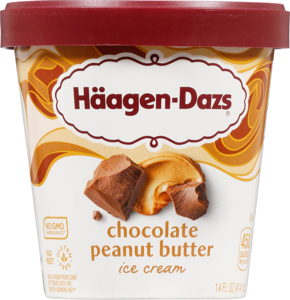 Haagen-Dazs Ice Cream, Chocolate Peanut Butter