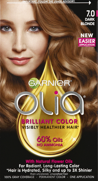 Olia Permanent Color, Dark Blond 7.0