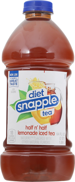 Snapple Half N' Half, Lemonade Iced Tea, Diet Tea