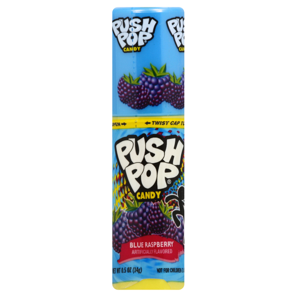 Push Pop Candy, Blue Raspberry