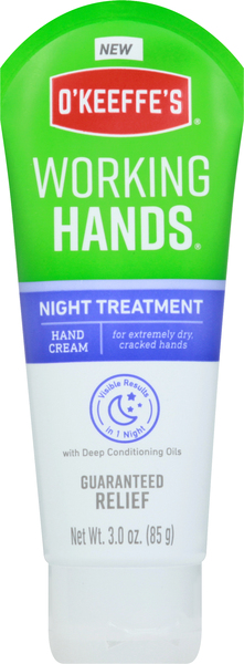 OKeeffes Hand Cream, Night Treatment