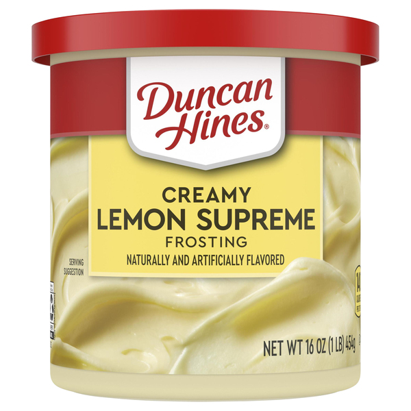 Duncan Hines Frosting, Creamy Lemon Supreme